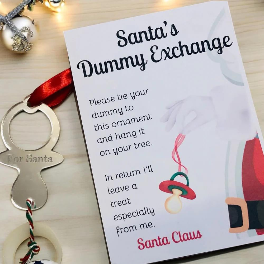 Santa’s Dummy Exchanged and Certificate