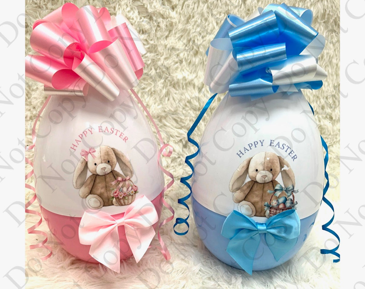 Easter Gift Box and Happy Easter Egg