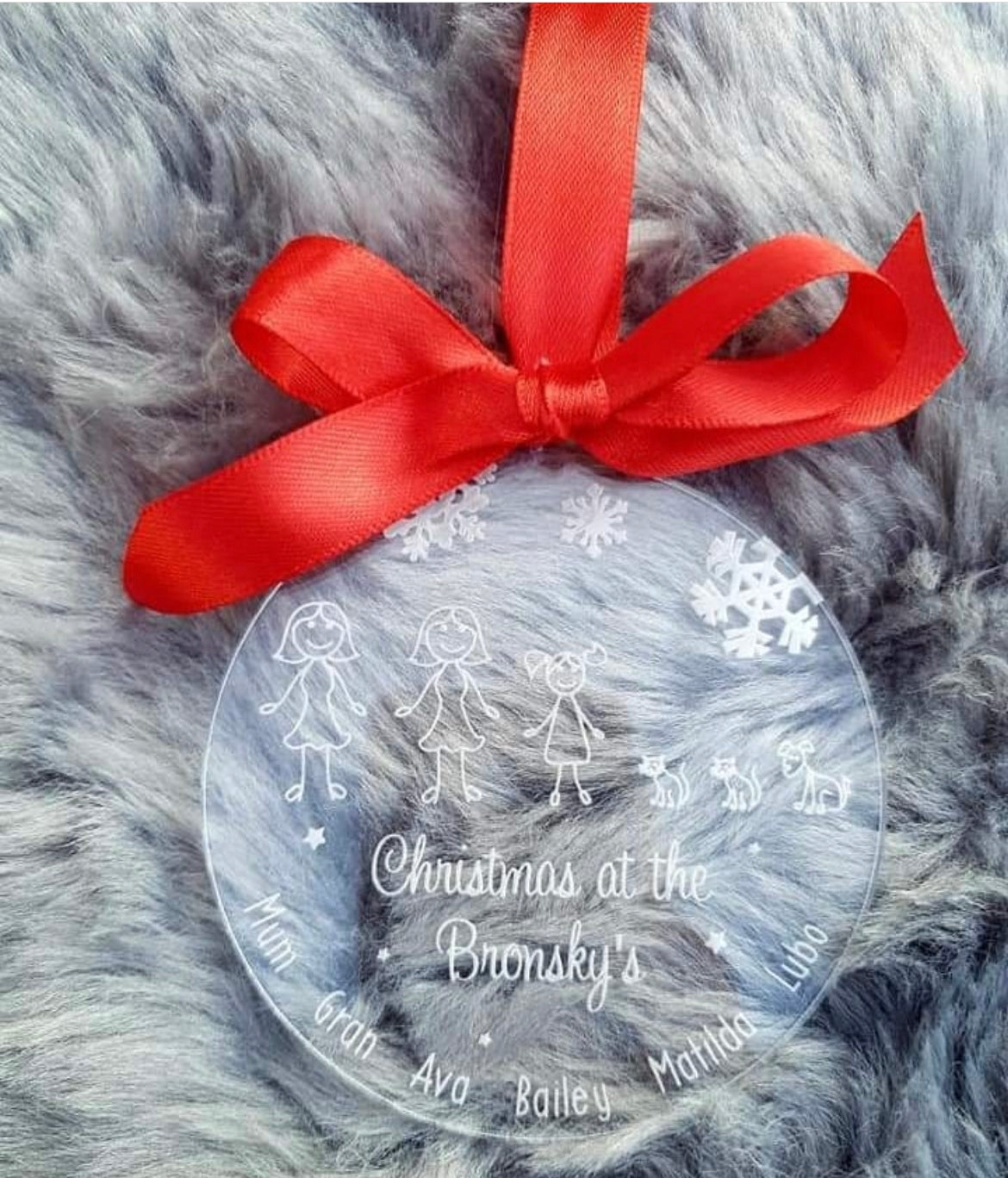 Christmas Family Bauble.