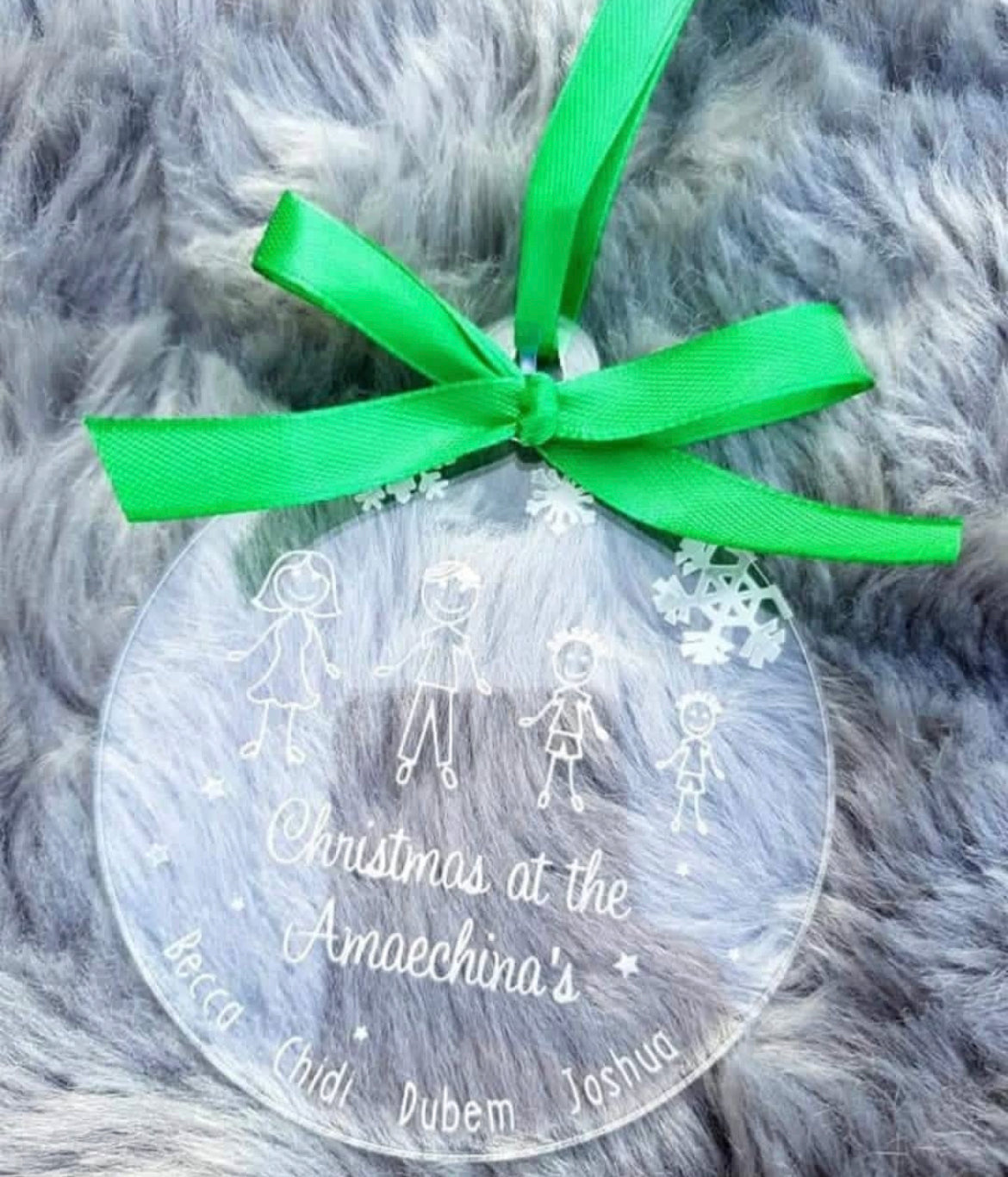 Christmas Family Bauble.