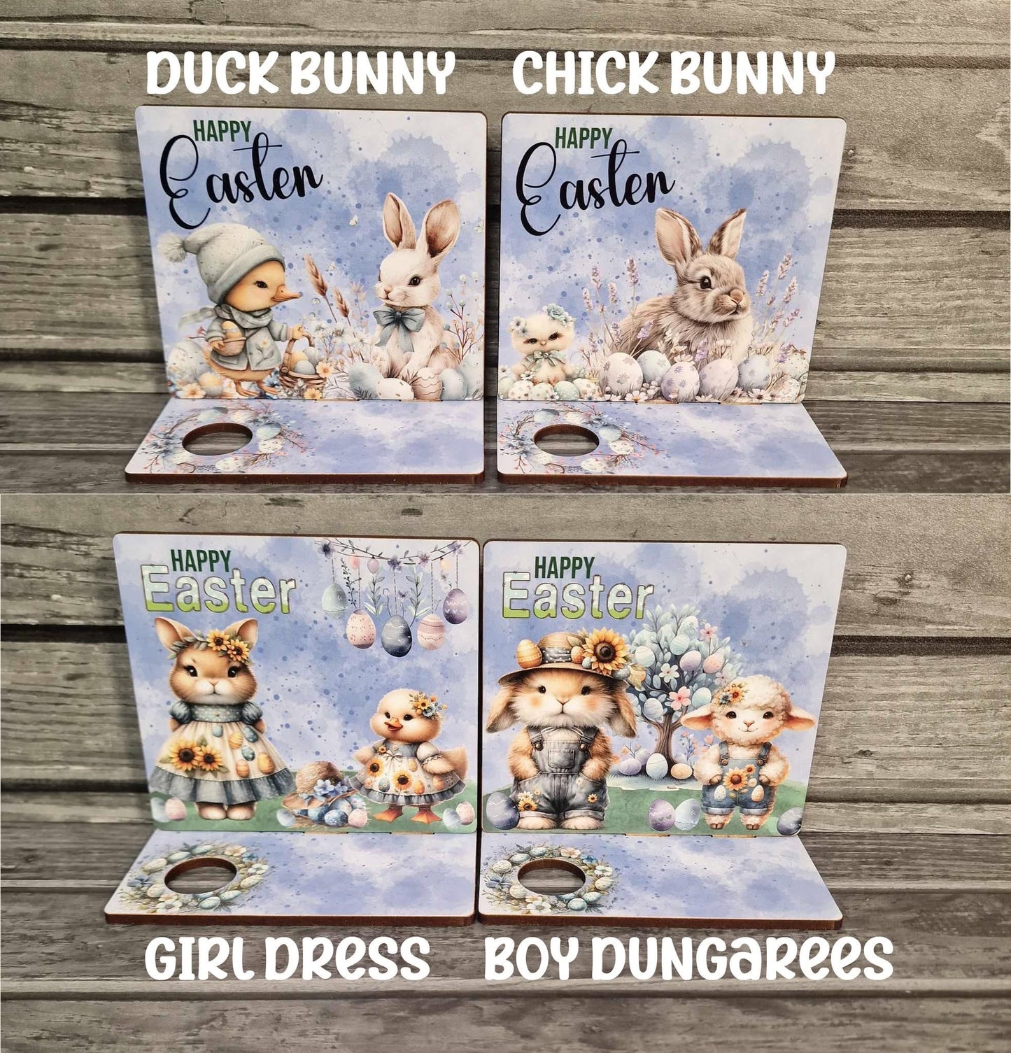 Easter Printed Kinder Holder.