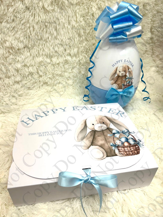 Easter Gift Box and Happy Easter Egg