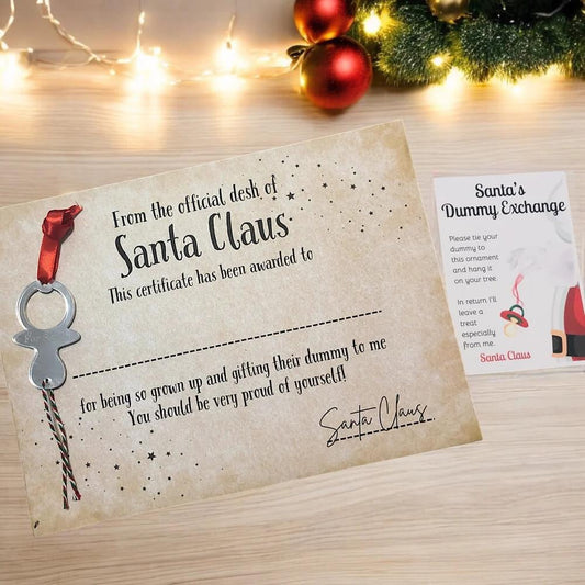 Santa’s Dummy Exchanged and Certificate