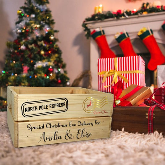 Christmas Eve Personalised Crate