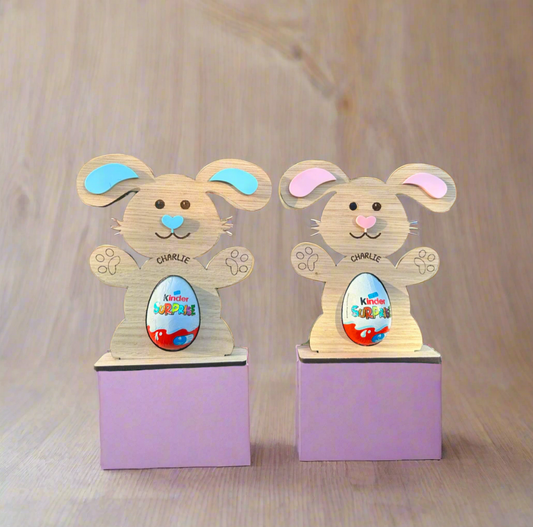 Easter Bunny Personalised Egg Holder.