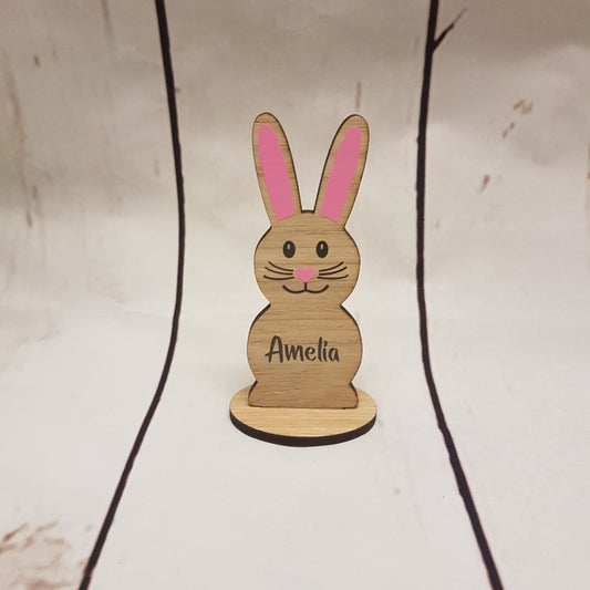 Easter Personalised 10cm Bunny.