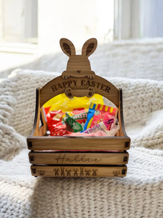Easter Personalised Bunny Basket